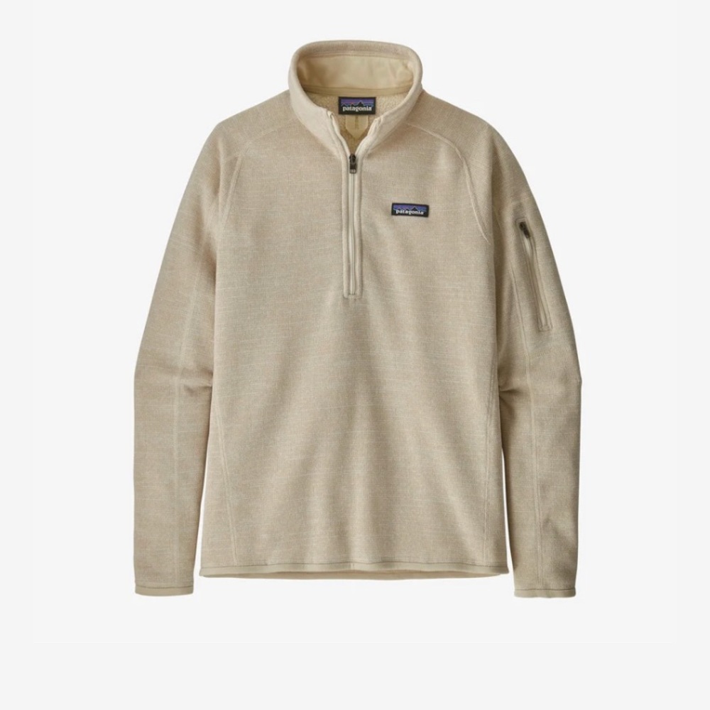 Patagonia women’s 1/4 zip better sweater